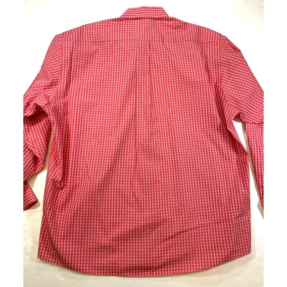 Brooks Brothers‎ Button Shirt Mens XL Long Sleeve Gingham Plaid Cotton - Picture 3 of 7